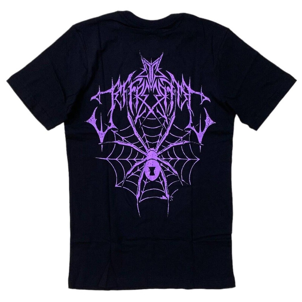 Jeffree Star Men's Exclusive Halloween Black Widow Spider Tee T-Shirt